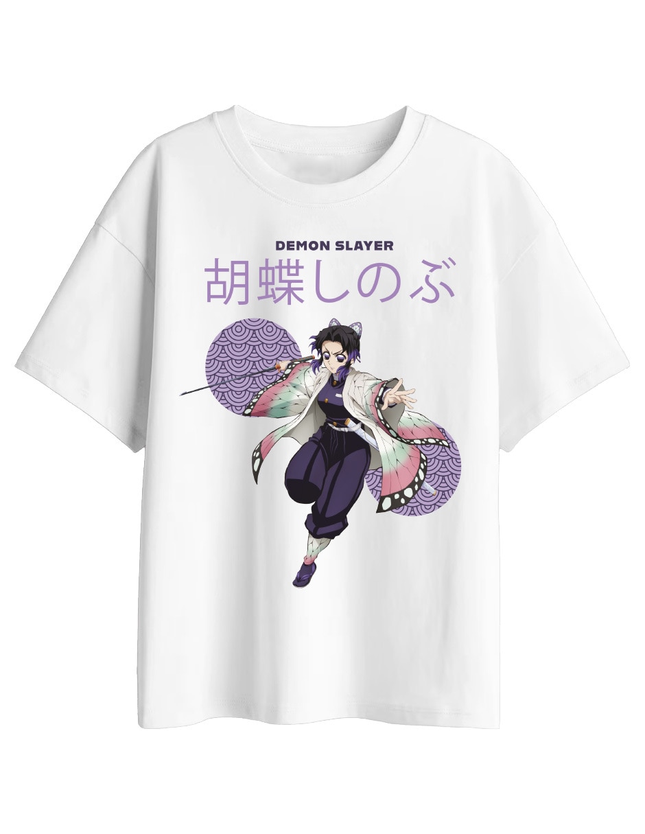 Playera Shinobu Kocho manga corta para niña Playera Shinobu Kocho manga corta para niña