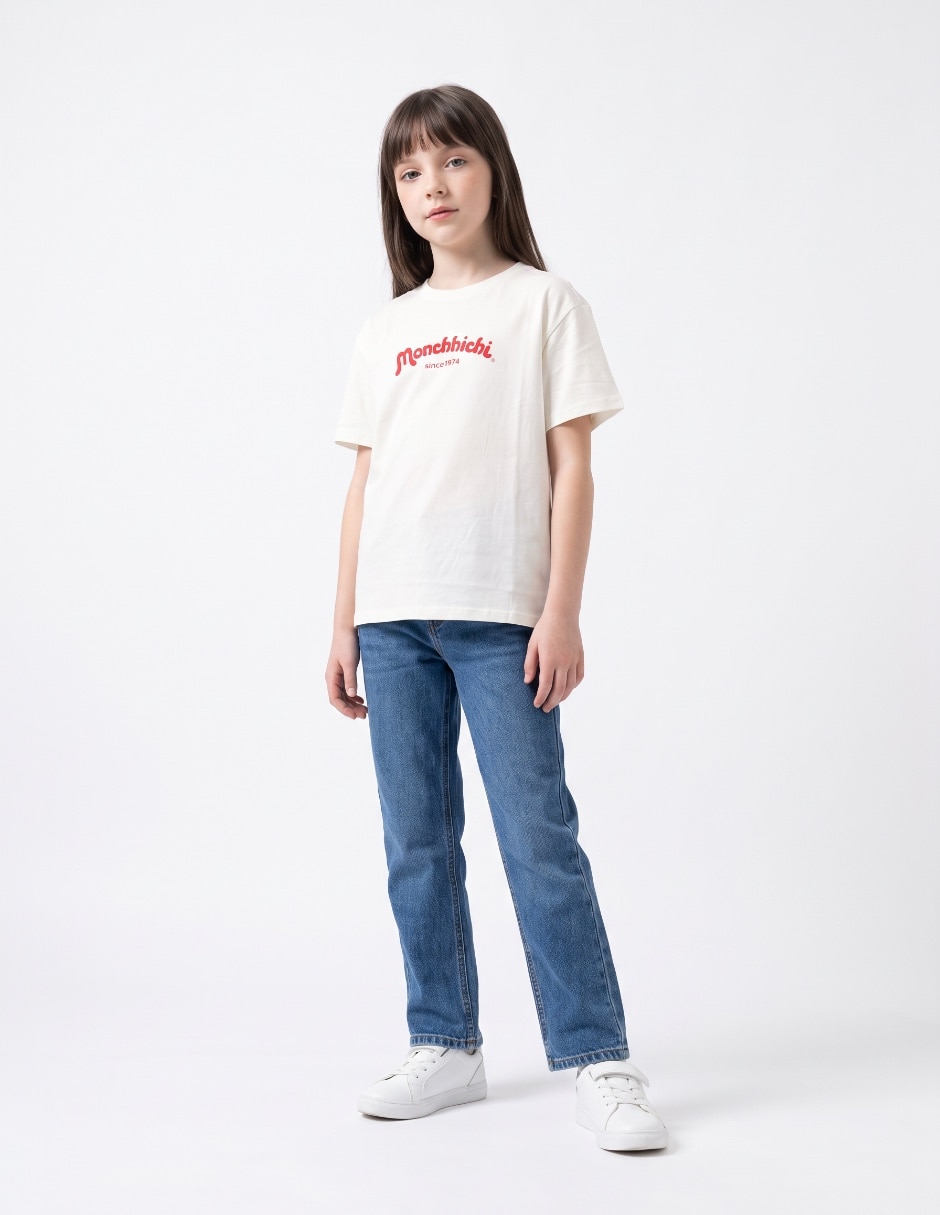 Set playera/Playera Monchichi manga Corta para Infantil / Niños grandes Niña